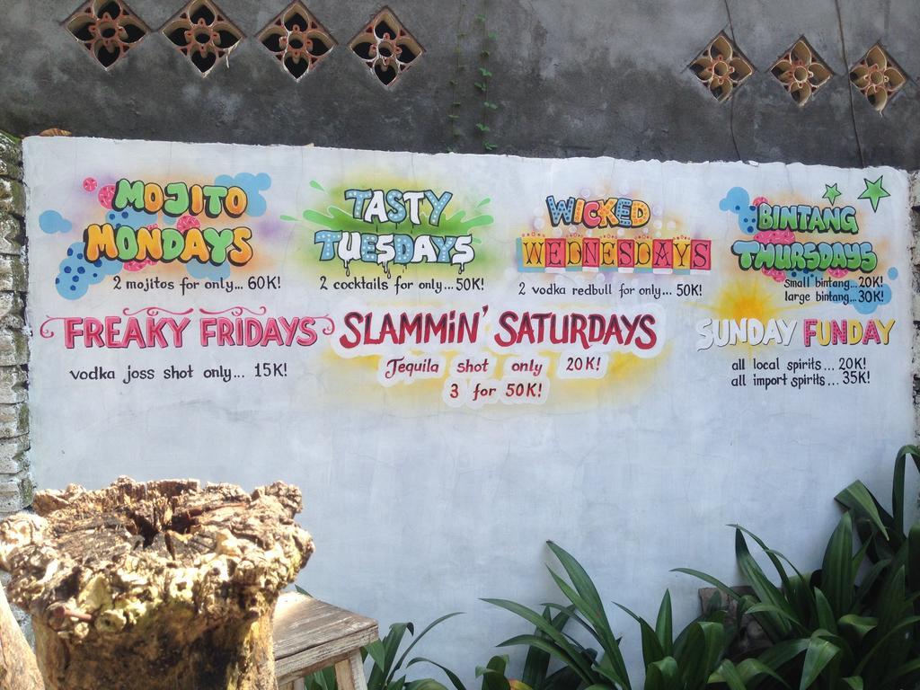 Good For Ya Knee Hostel & Bungalows (Adults Only) Gili Trawangan Exterior foto